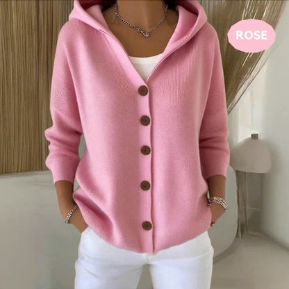 Erika| Cardigan Élégant En Maille Souple