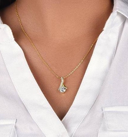 Collier Cadeau "À La Femme De Ma Vie"
