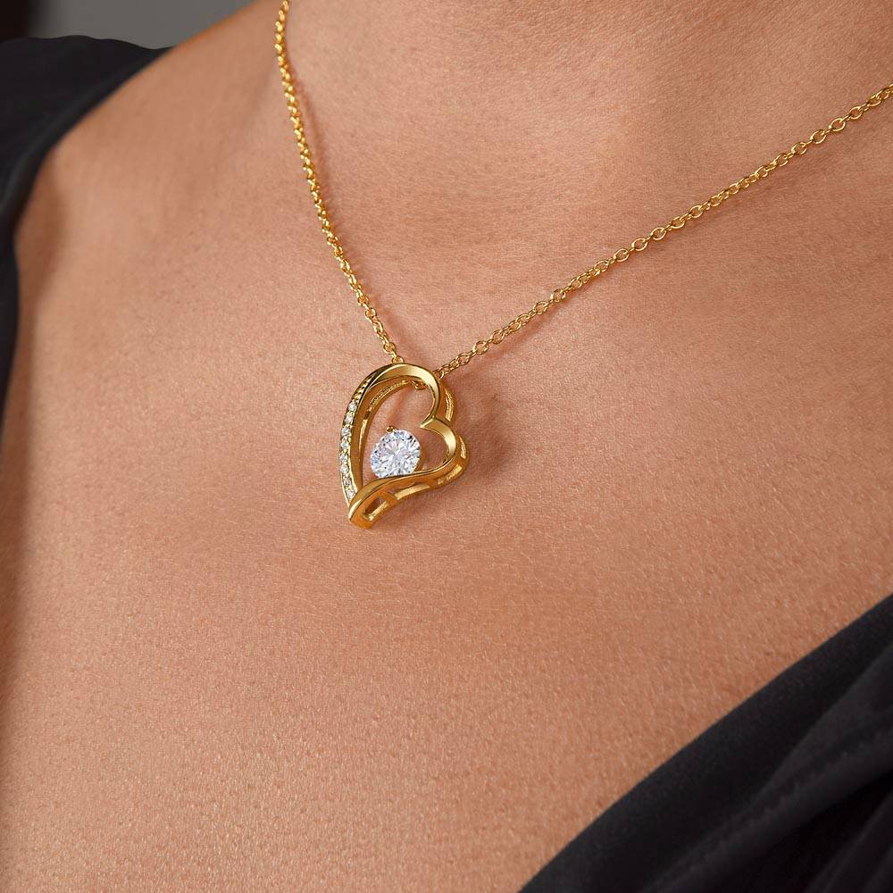 Collier Cadeau "À La Femme De Ma Vie"