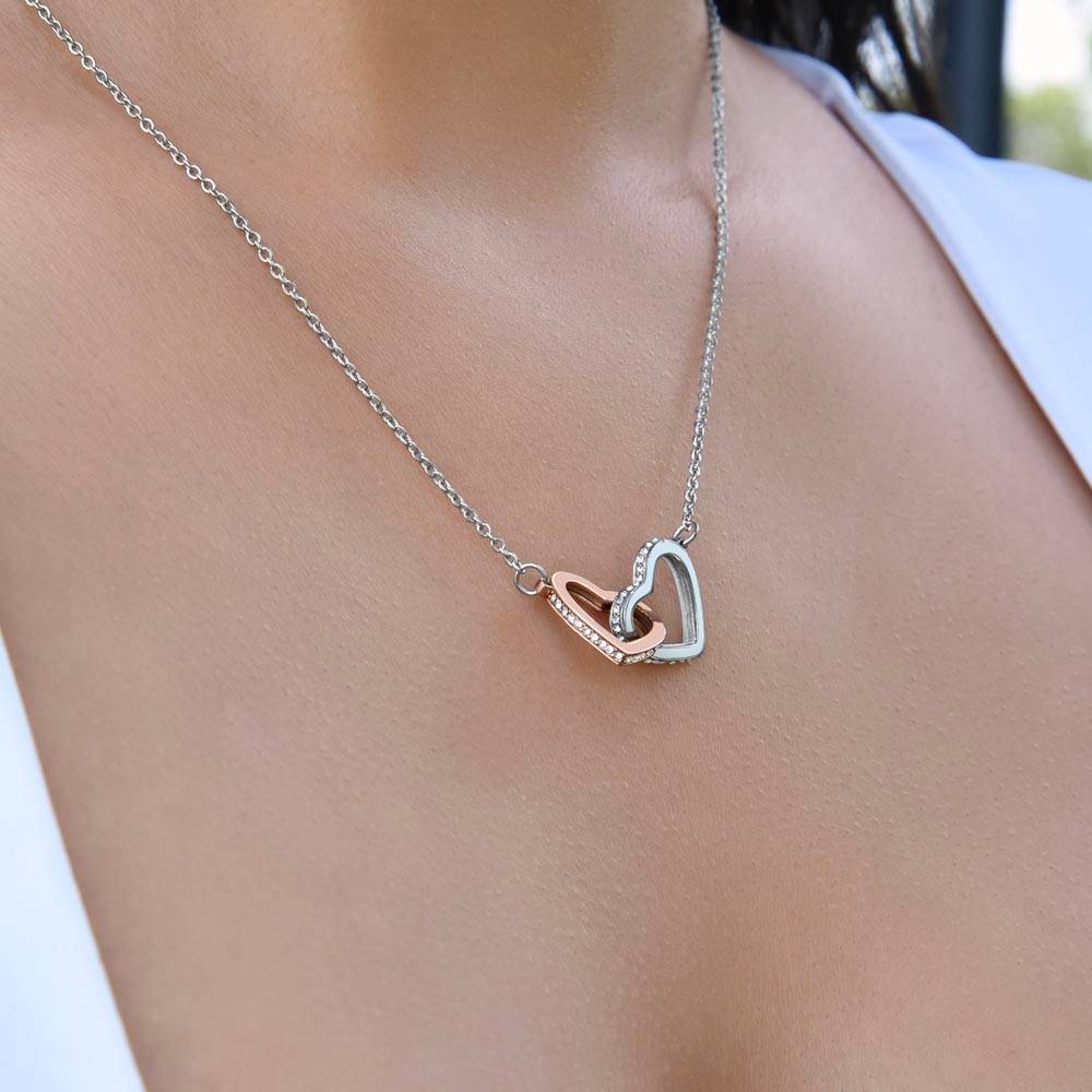 Collier Cadeau "À La Femme De Ma Vie"