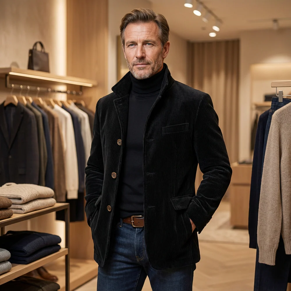 Laurent | Veste élégante à l’esprit vintage