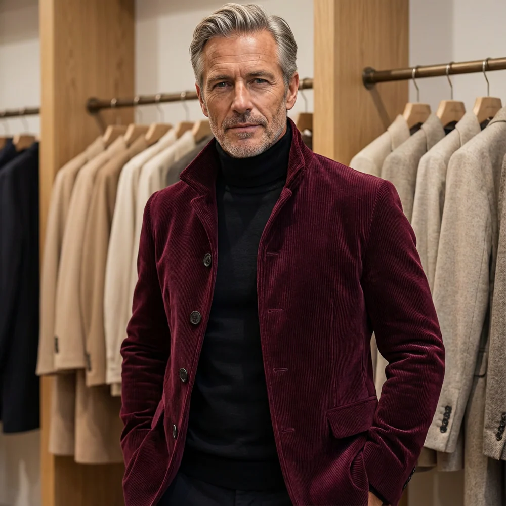Laurent | Veste élégante à l’esprit vintage
