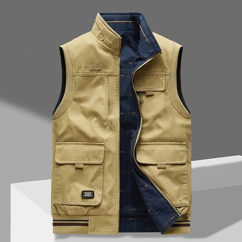 Atlas | Gilet Multi-Poches Luxe